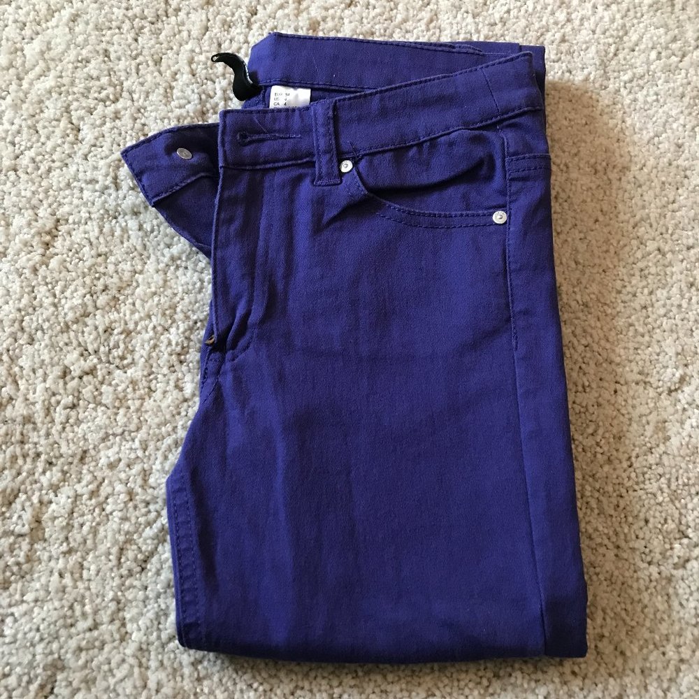 H&M Purple Straight Legged Pants